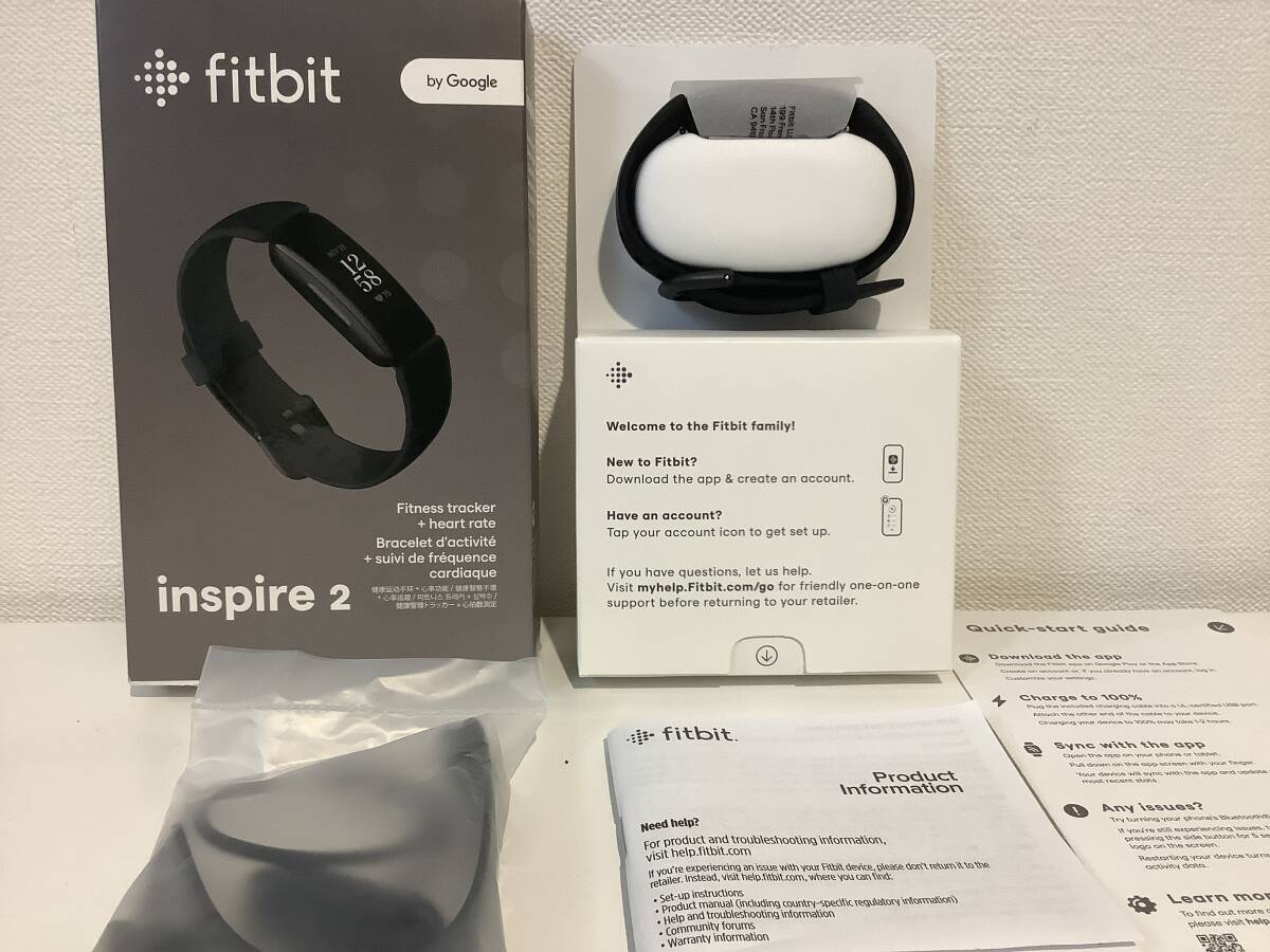 2604287 未使用品 Fitbit inspire2 スマートウォッチ フィットビットインスパイア2