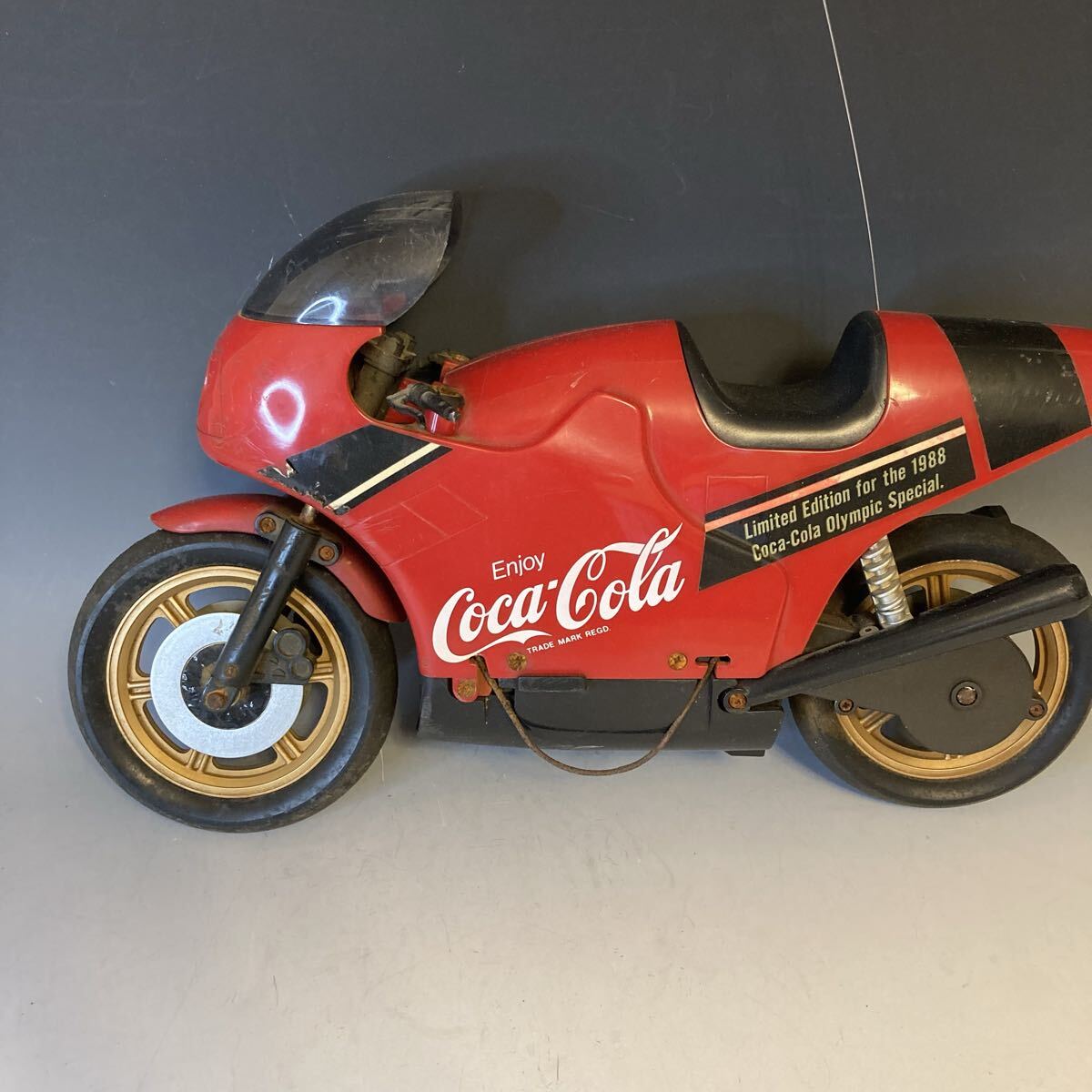  １９８８年　ソウルオリンピック記念 コカコーラ ラジコンバイク Coca-Cola