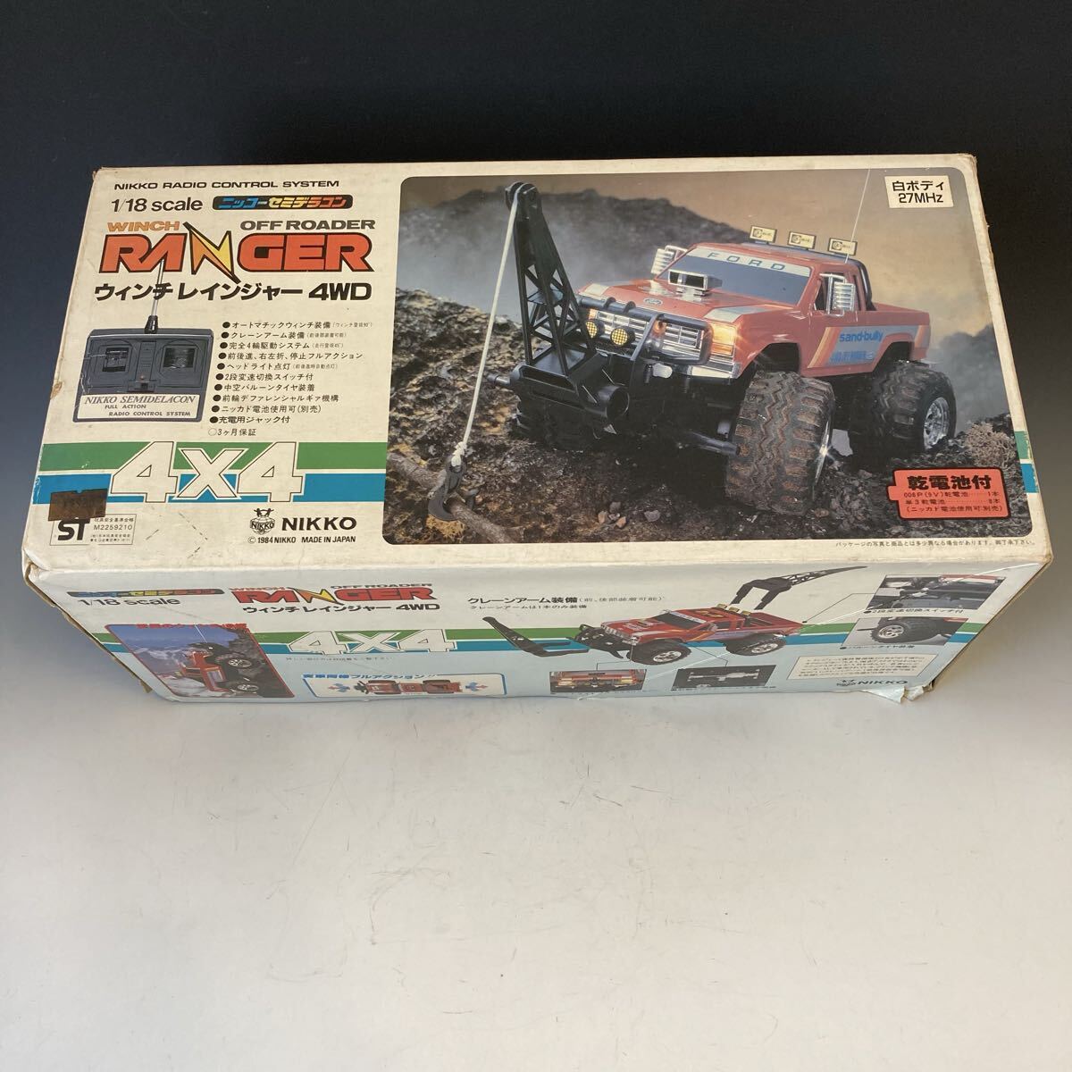 1/18 ウィンチレインジャー ニッコー ラジコン RC