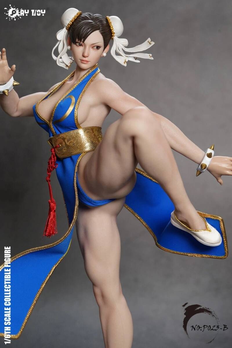 PLAY TOY　1/6 春麗　チュンリー　ストリートファイター　シームレス　シリコンフィギア プレイ・トイ