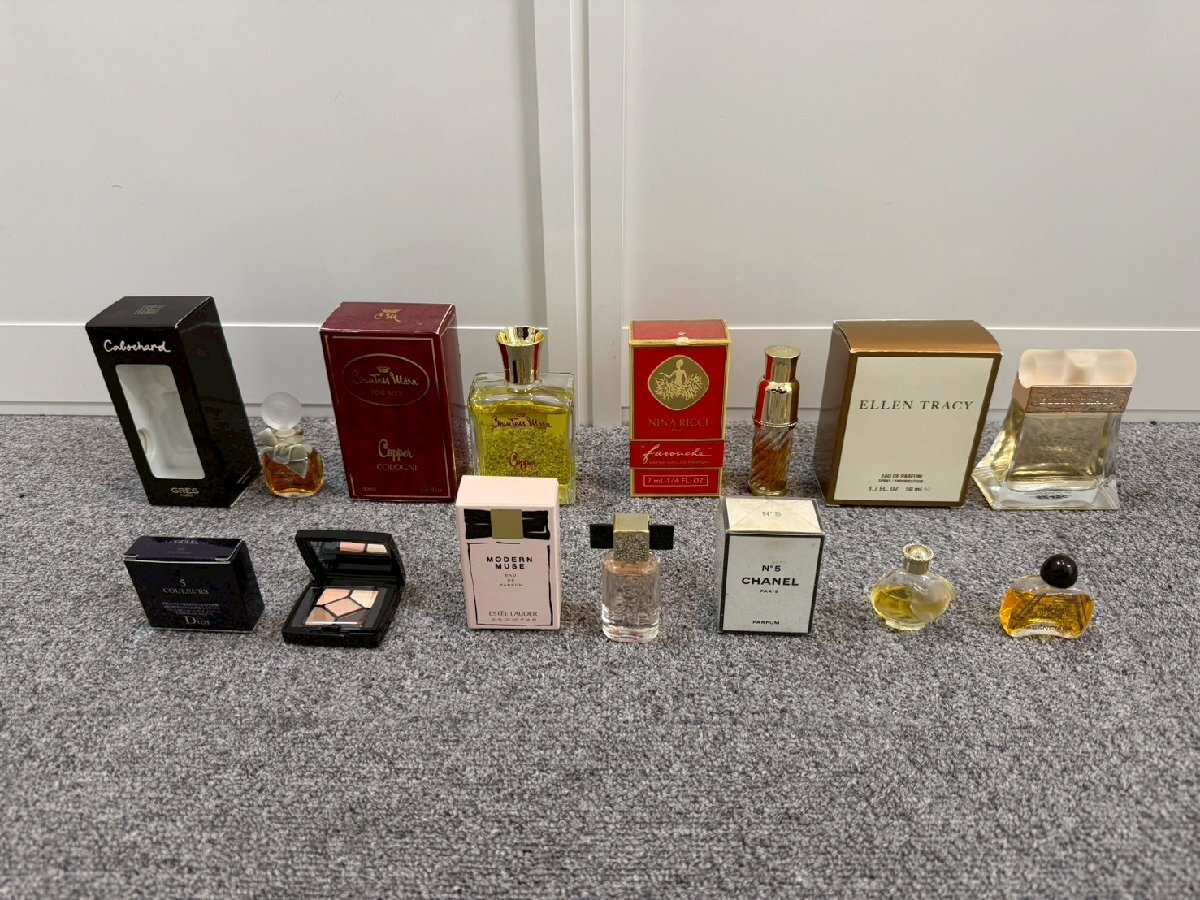 【未開封あり】ブランド 香水 アイシャドウ まとめ CHANEL NINA RICCI BALENCIAGA etc. FC-01