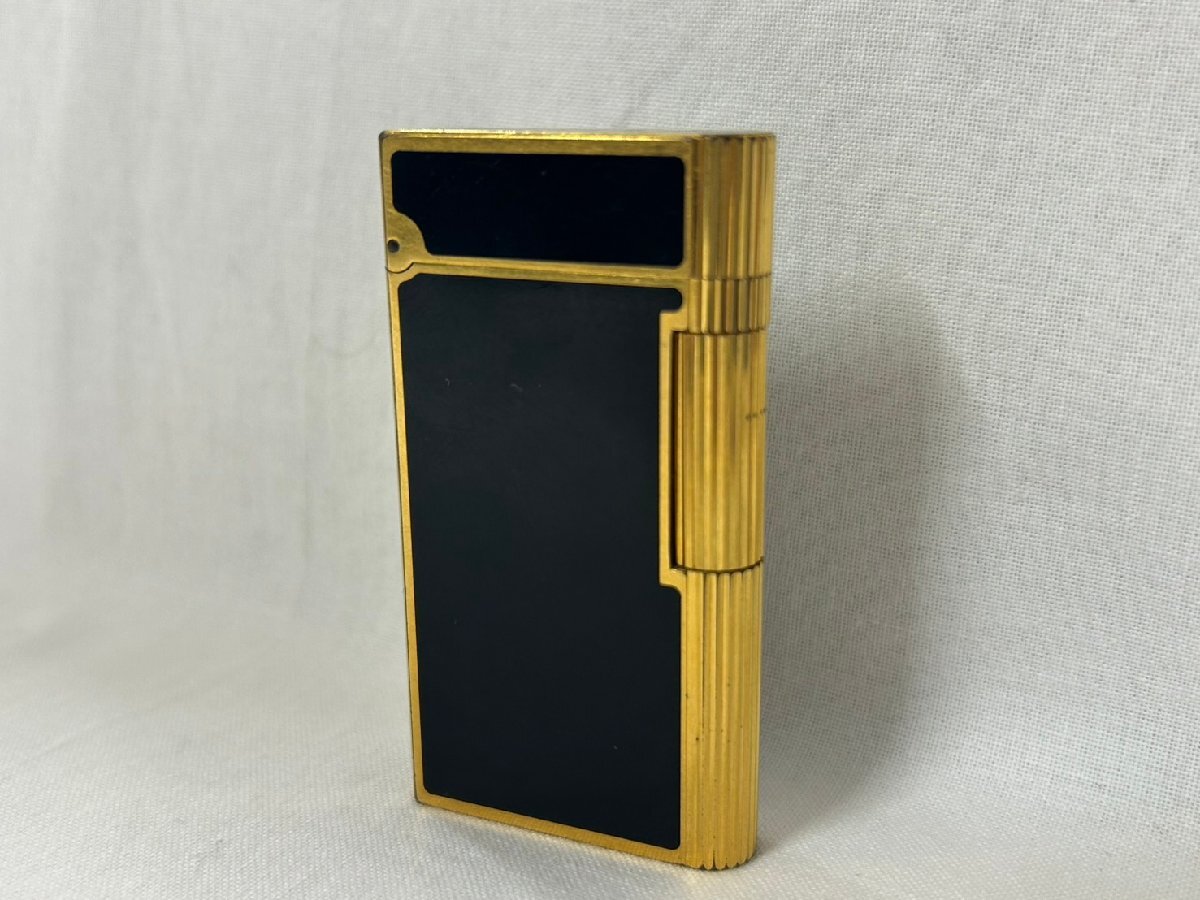 １円～【火花確認】カランダッシュ　ガスライター　ゴールド　現状品 RA-20