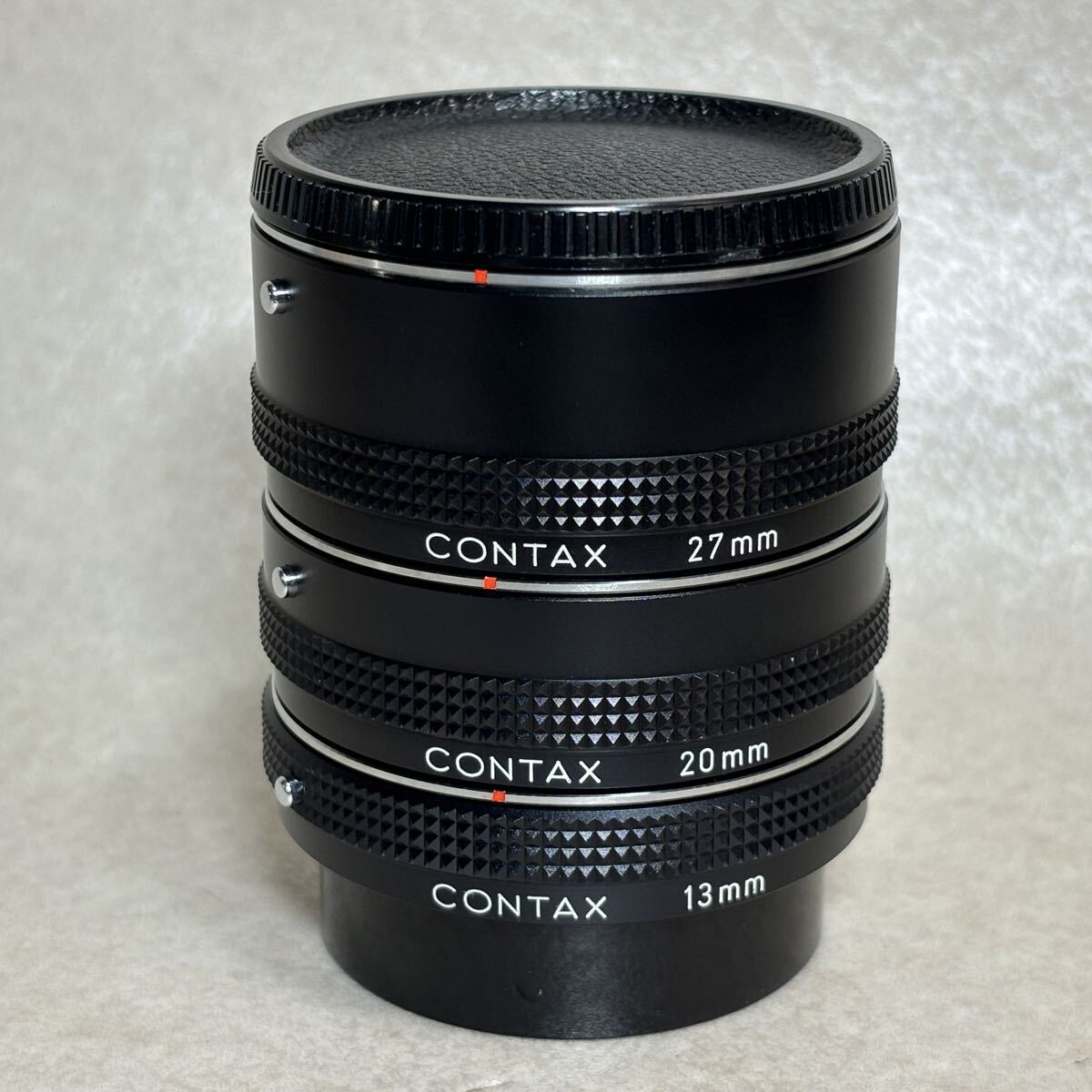 W6 - 10 ）美品 CONTAX 中間リングセット 13mm 20mm 27mm コンタックス