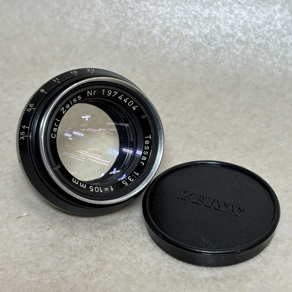1 - 15 ）カールツァイス Carl Zeiss Tessar 1:3.5 105mm レンズ
