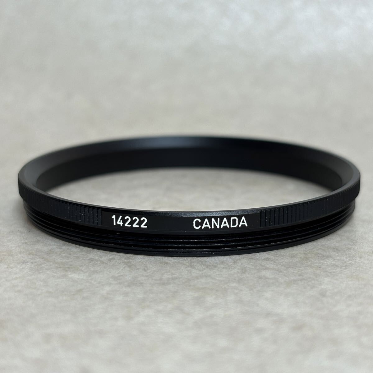 9 - 37 ）中古品☆ライカ Leica フィルターアダプターリング Ⅶ/Ⅷ 14222 CANADA 