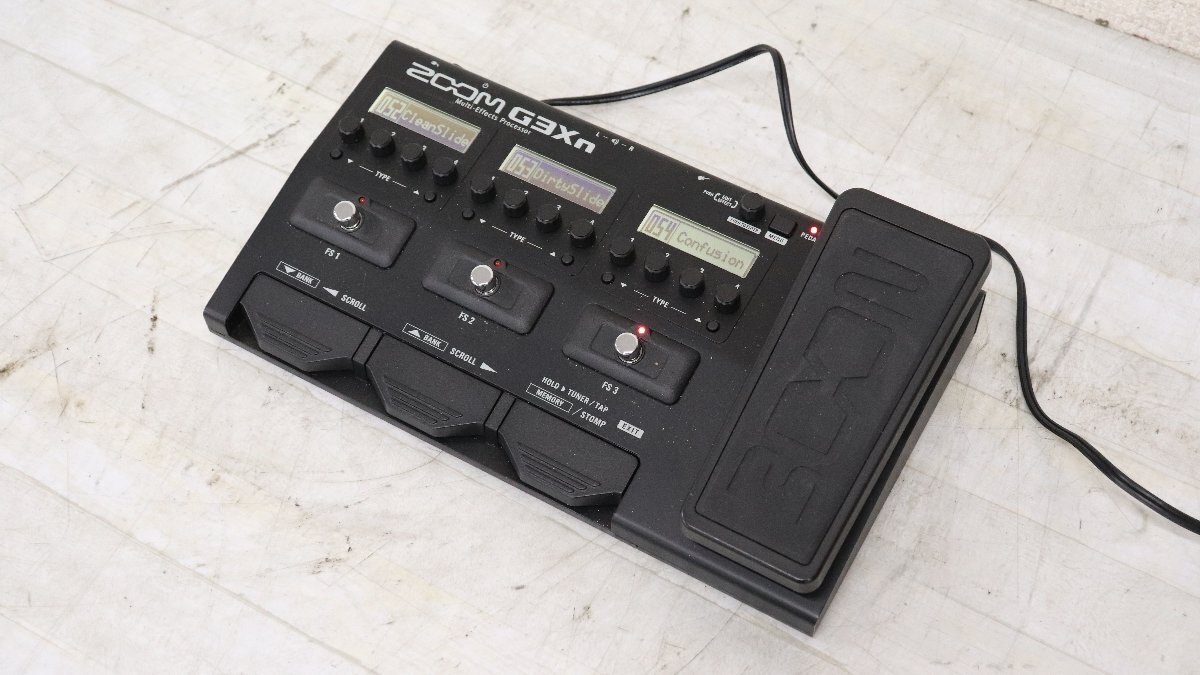 【 C 】1057 ZOOM G3Xn マルチエフェクター ズーム 3289774