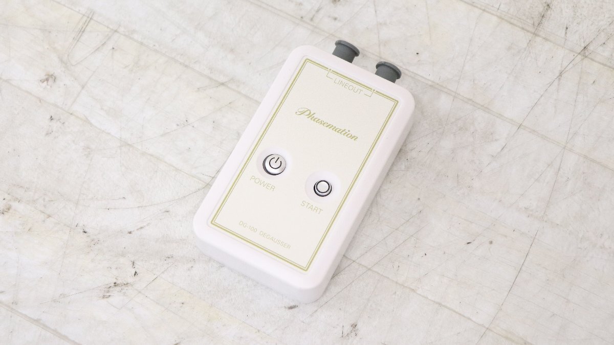 【 G 】1056 Phasemation DG-100 デガウザー 消磁器 フェーズメーション 3289795