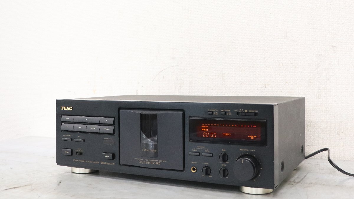 【 G 】1030 TEAC V-2020S カセットデッキ ティアック 186542