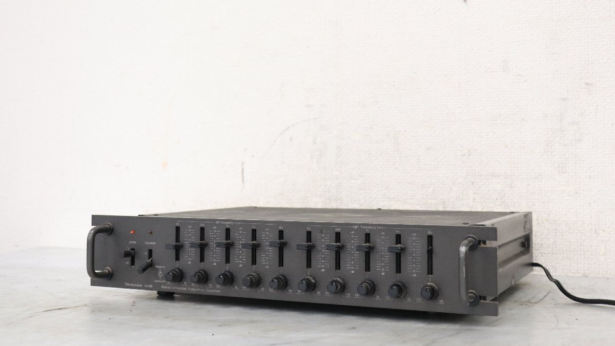 【 G 】1027 Technics SH-9010E グラフィックイコライザー テクニクス 186539