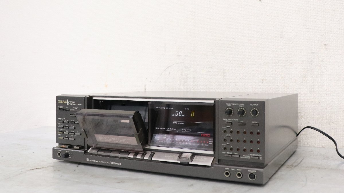 【 J 】1026 TEAC Z-5000 カセットデッキ ティアック 186758