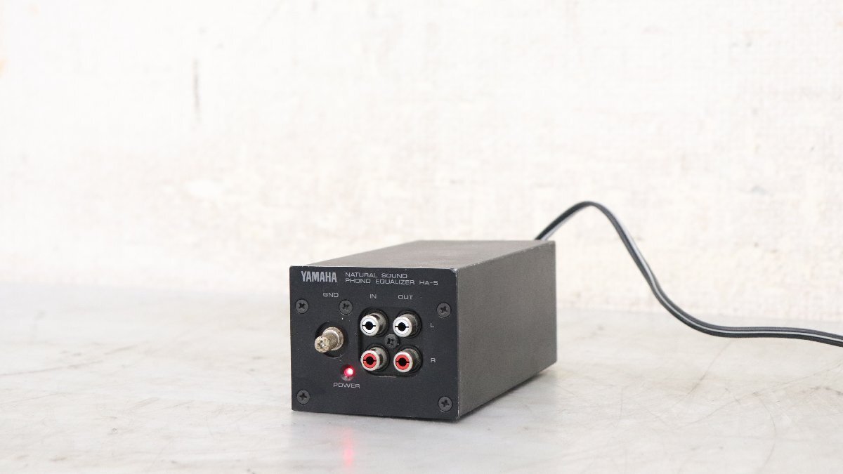 【 G 】1061 YAMAHA HA-5 フォノイコライザー ヤマハ 3286657