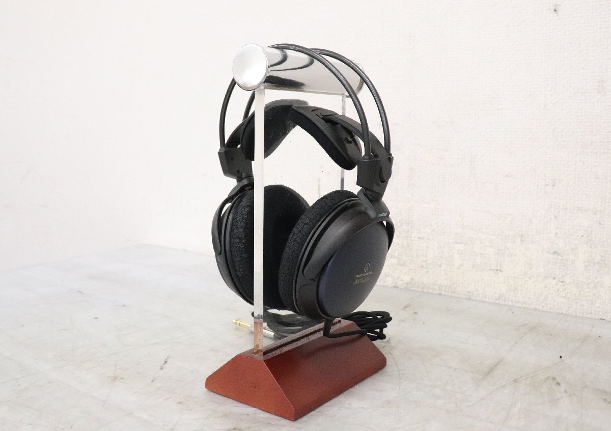 【 C 】0581 audio-technica ART MONITOR ATH-A900/AT-HPS550 ヘッドフォン スタンド オーディオテクニカ 3205501