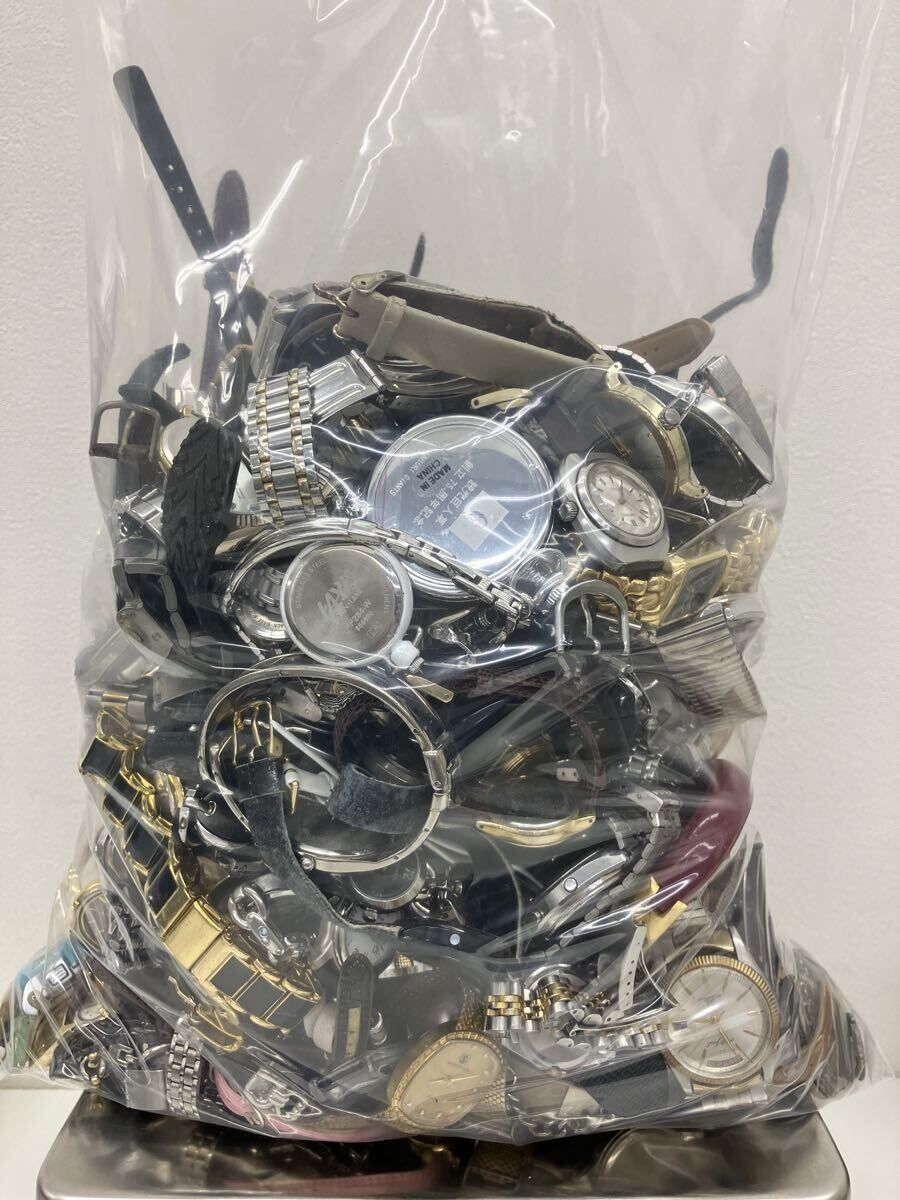 【Z1678-i】 腕時計 懐中時計　重量約10キロ まとめ SEIKO CITIZEN CASIO その他 部品取り　ジャンク　動作未確認　大量　いっぱい