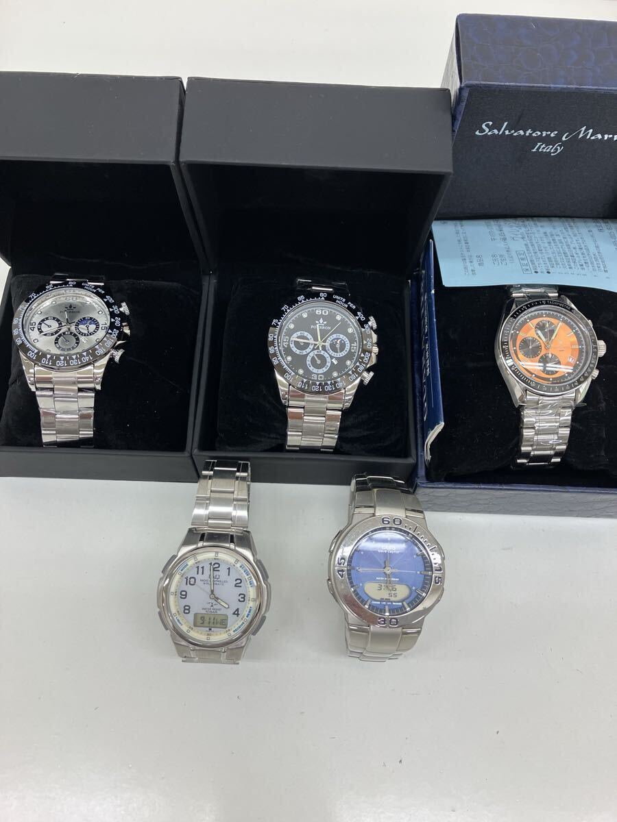 【Z1679-i】 腕時計　50点 まとめ SEIKO CITIZEN CASIO ALBA takeo kikuchi ELGIN coluso derne FOURRON salvatore marra など