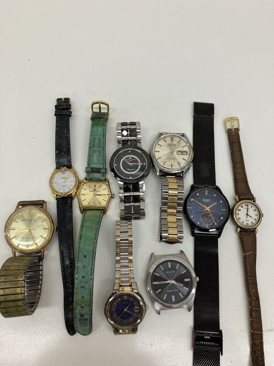 【AR1682-i】 腕時計　時計 SEIKO CITIZEN HENRY REGUNO ALBA universal geneve lombardi など　avenue carib DIASHOCK