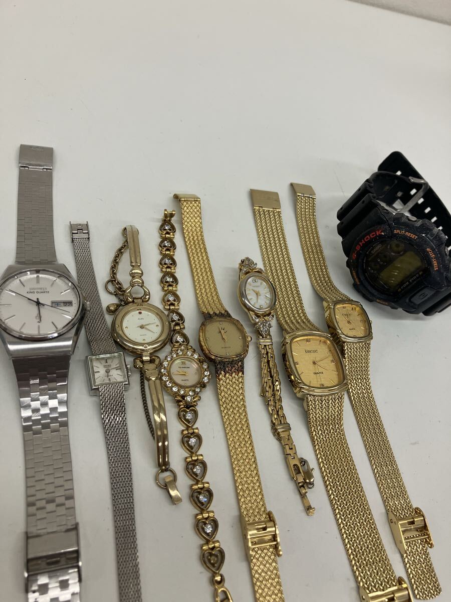 【AC1700-i】 時計 腕時計　9点 まとめ SEIKO CASIO TECHNOS ALBA GRUEN regal klaeuse など　king G-SHOCK tenson セイコー カシオ
