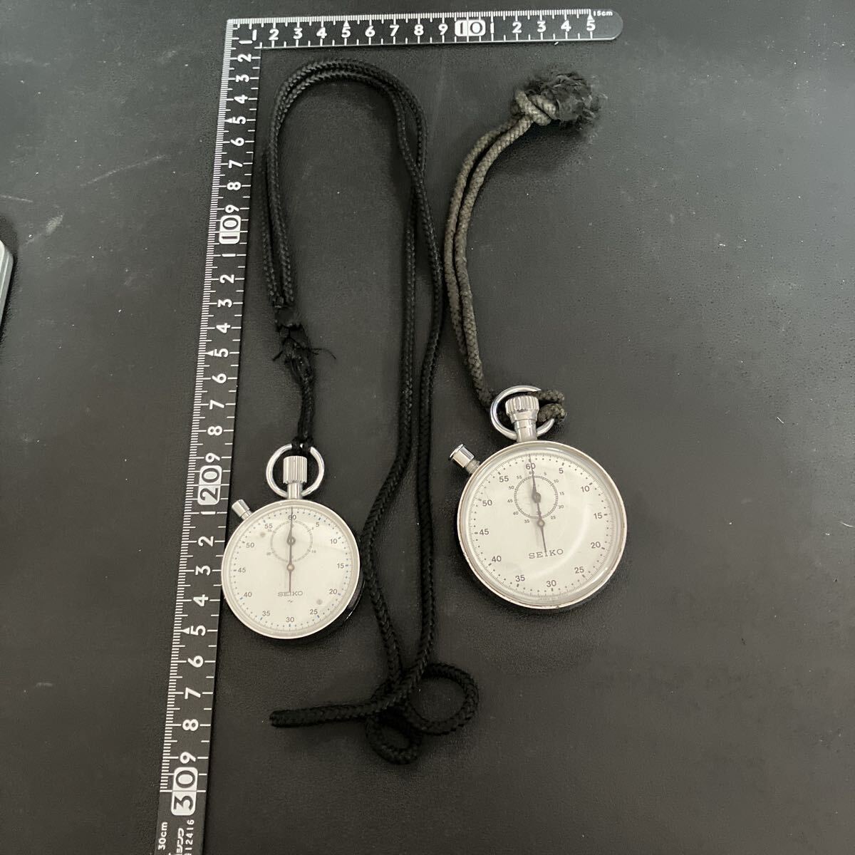 ④ 【不動品】SEIKO セイコー　 ストップウォッチ　2点まとめて　 アンティーク　コレクション　★2