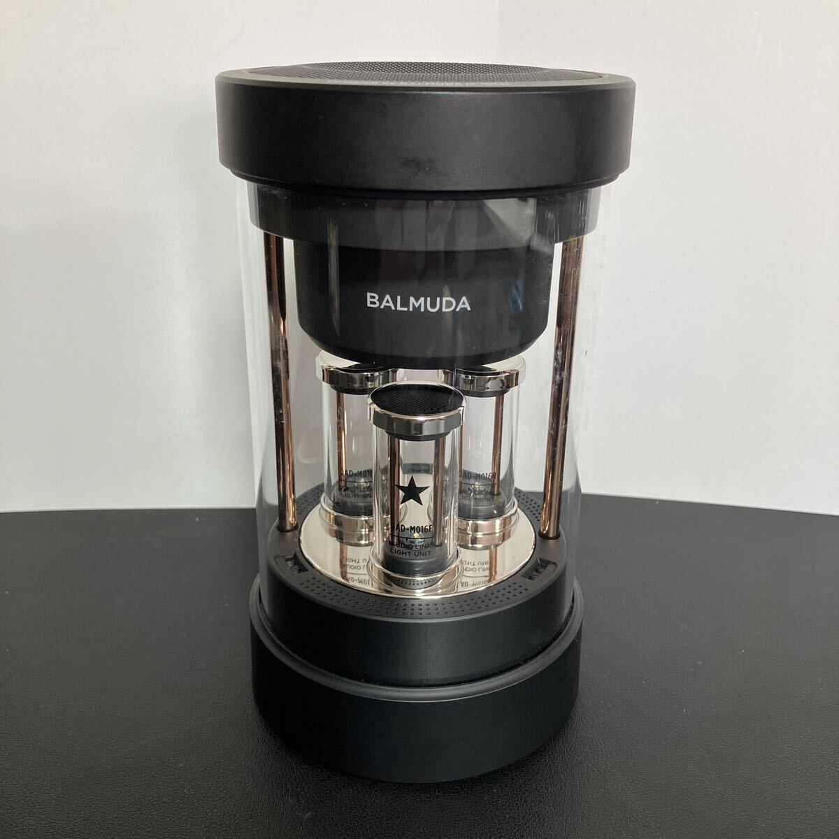 BALMUDA The Speaker バルミューダ ブラック M01A-BK Bluetooth 音響機材 ワイヤレススピーカー
