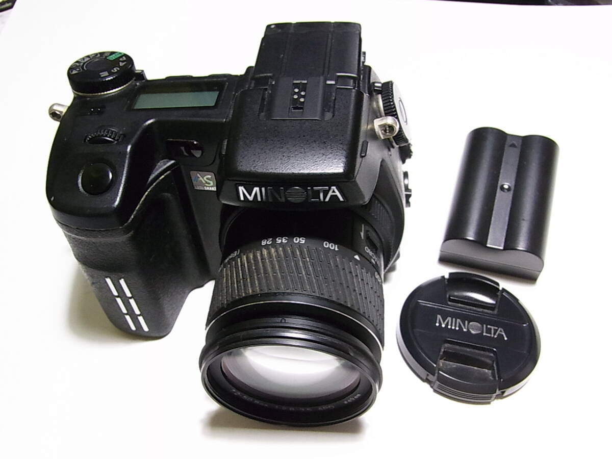 MINOLTA ディマージュ A1 バッテリー1個付　撮影できますがジャンク品