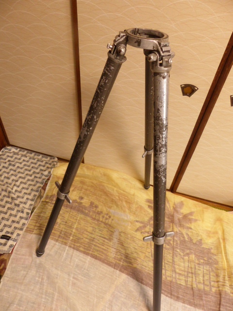 ジッツオ 大型5型三段 三脚 良品