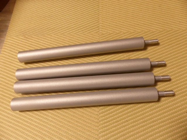 クアドラスパイア QUADRASPIRE Φ32㎜ 長さ325㎜ ポール4本セット ネジサイズΦ19㎜と同じ