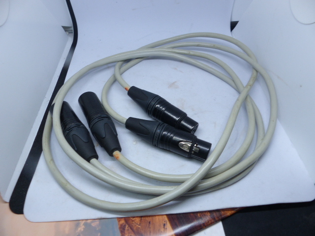 XLR オーディオケーブル 120㎝ペア