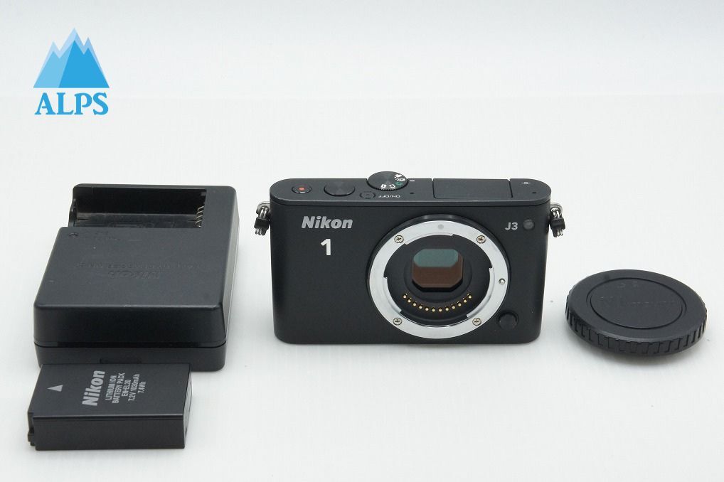 良品 Nikon ニコン 1 J3 ボディ ミラーレス一眼カメラ ブラック 260318n【アルプスカメラ】