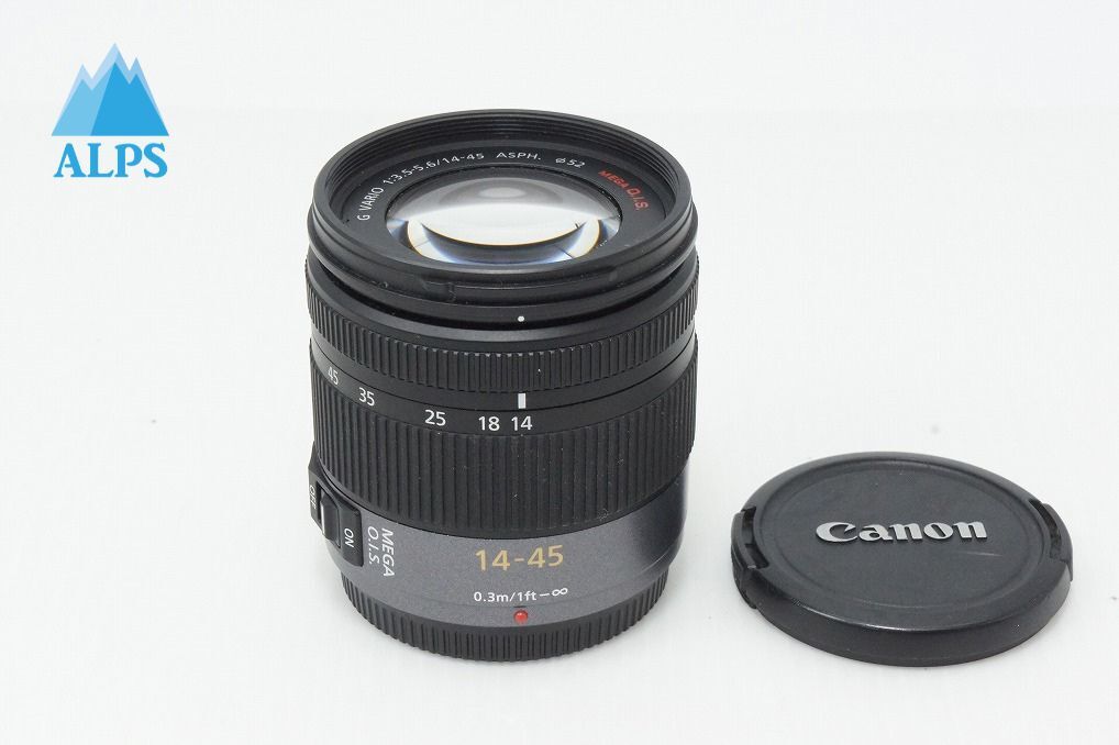 美品 Panasonic LUMIX G VARIO 14-45mm F3.5-5.6 ASPH. MEGA O.I.S. H-FS014045 マイクロフォーサーズ 260319ax【アルプスカメラ】