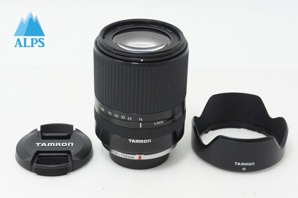 美品 TAMRON タムロン 14-150mm F3.5-5.8 Di III C001 マイクロフォーサーズ ズームレンズ フード付 260320v【アルプスカメラ】