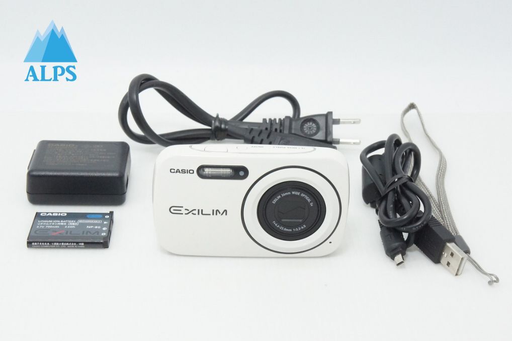 美品 CASIO カシオ EXILIM EX-N1 コンパクトデジタルカメラ ホワイト 260326k【アルプスカメラ】