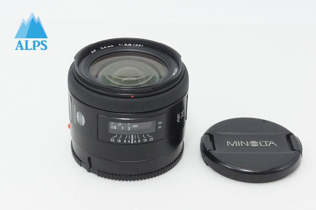 MINOLTA ミノルタ AF 24mm F2.8 NEWタイプ Second Version SONY ソニー αマウント 単焦点レンズ 260325o【アルプスカメラ】