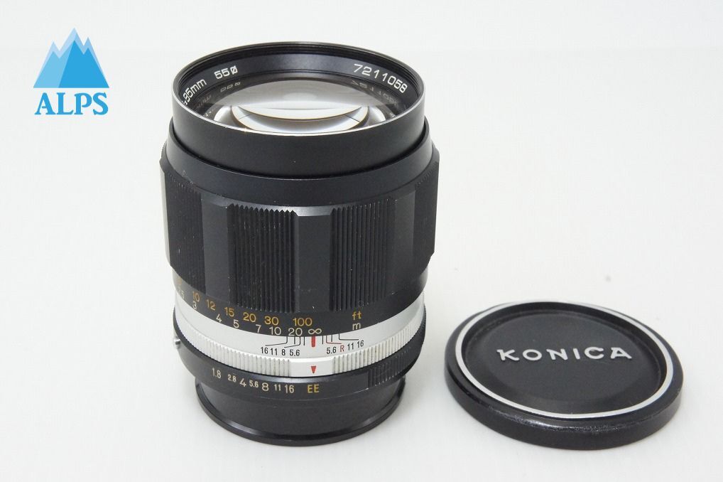 良品 KONICA コニカ HEXANON 85mm F1.8 ARマウント MF 単焦点レンズ 260325ab【アルプスカメラ】