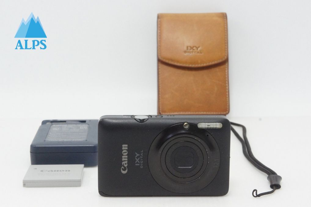 Canon キヤノン IXY DIGITAL 220 IS コンパクトデジタルカメラ ブラック 260403s【アルプスカメラ】