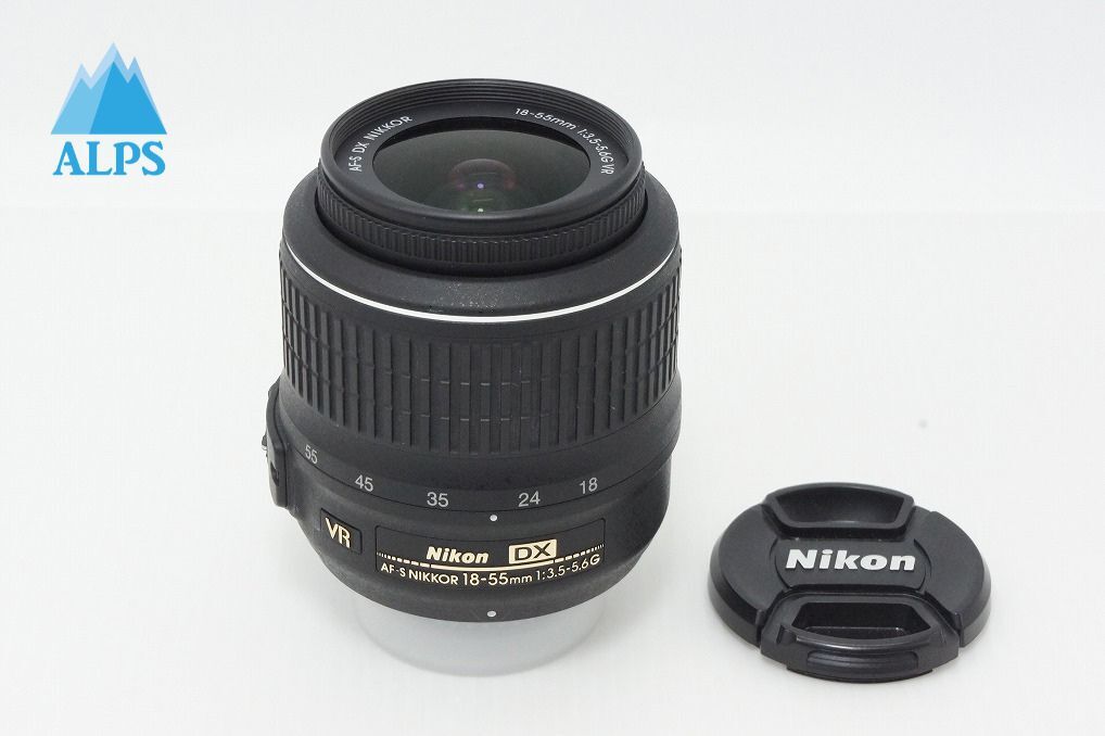 美品 Nikon ニコン AF-S DX NIKKOR 18-55mm F3.5-5.6G VR APS-C ズームレンズ 260326a【アルプスカメラ】