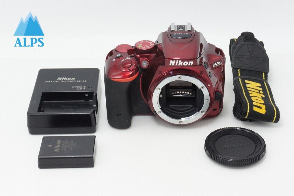 Nikon ニコン D5500 ボディ デジタル一眼レフカメラ レッド 260401n【アルプスカメラ】
