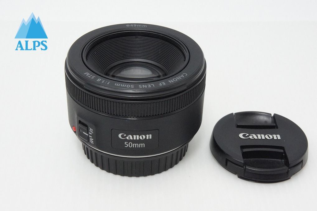 美品 Canon キヤノン EF 50mm F1.8 STM フルサイズ 単焦点レンズ 260401r【アルプスカメラ】