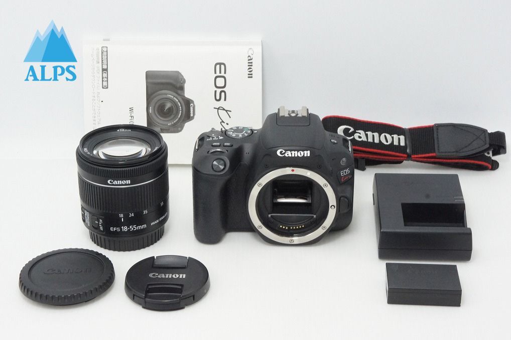 美品 Canon キヤノン EOS Kiss X9 ボディ + EF-S 18-55mm IS STM レンズキット デジタル一眼レフカメラ 260401q【アルプスカメラ】