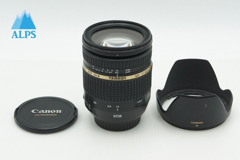 ジャンク品 TAMRON SP AF 17-50mm F2.8 XR Di II VC LD Aspherical IF B005 Canon EFマウント フルサイズ 260302k【アルプスカメラ】