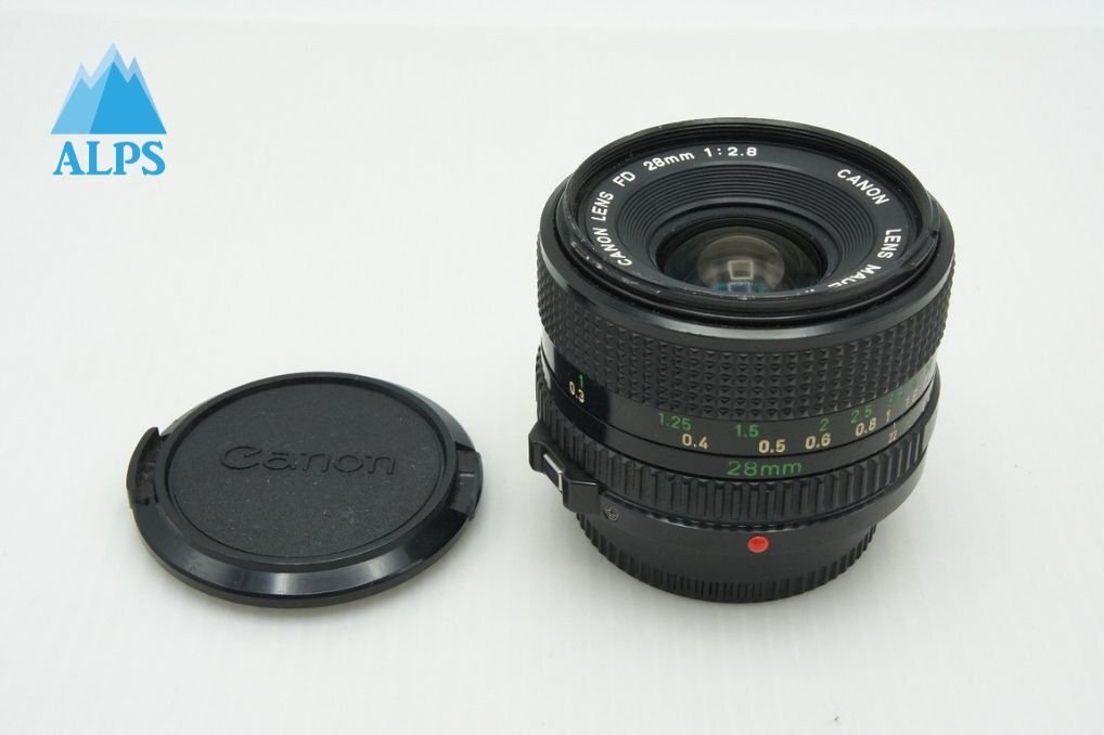 訳あり品 Canon キヤノン NEW FD 28mm F2.8 単焦点レンズ 260303ai【アルプスカメラ】