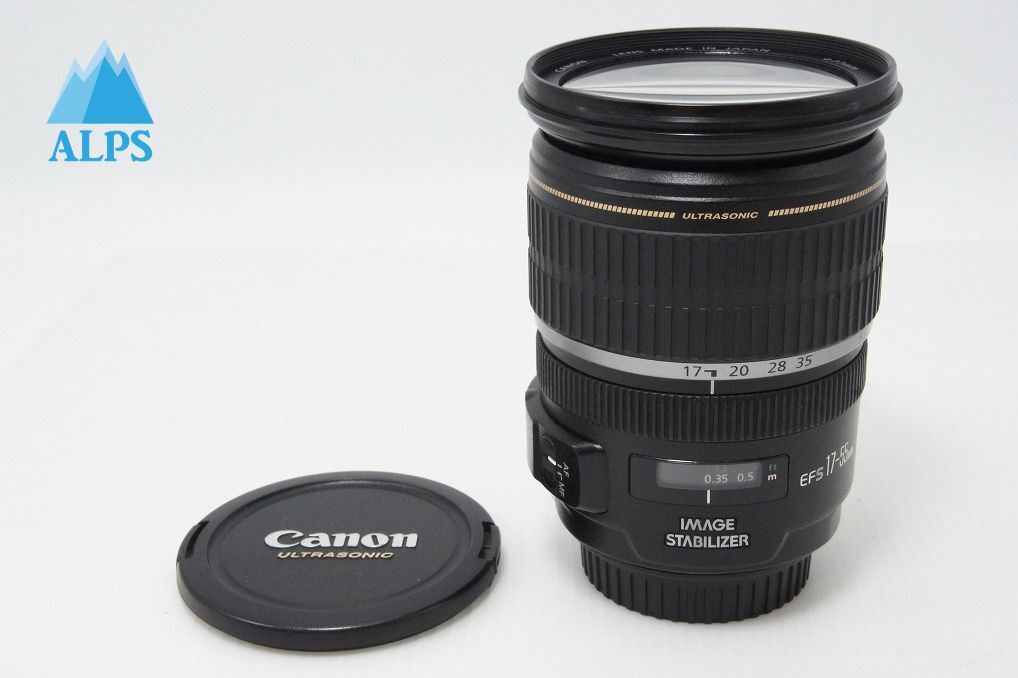 良品 Canon キヤノン EF-S 17-55mm F2.8 IS USM APS-C ズームレンズ 260409y【アルプスカメラ】
