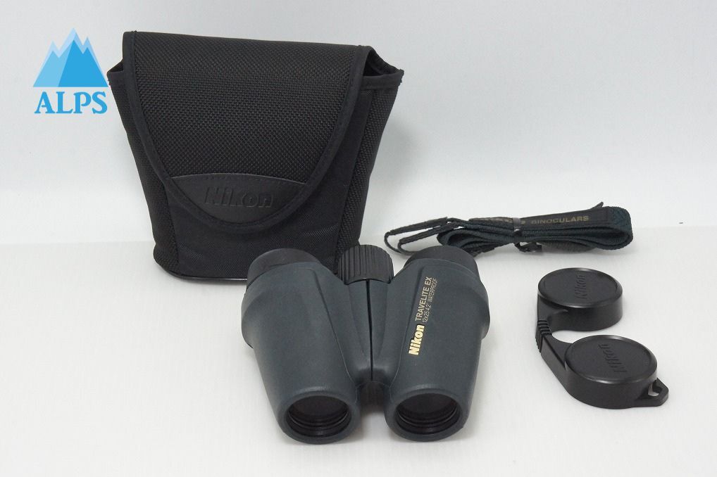 美品 Nikon ニコン 双眼鏡 トラベライトEX 12X25 CF Waterproof ケース付 260407k【アルプスカメラ】