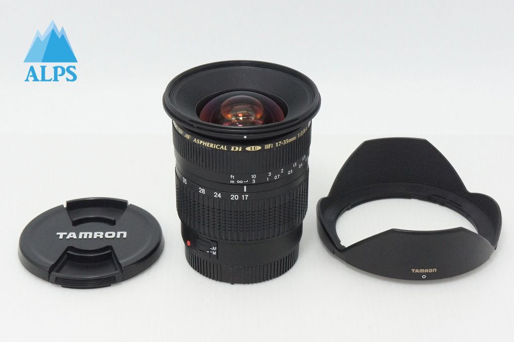 美品 TAMRON タムロン SP AF 17-35mm F2.8-4 Di LD ASPHERICAL IF A05 Canon キヤノン EFマウント フード付 260409o【アルプスカメラ】