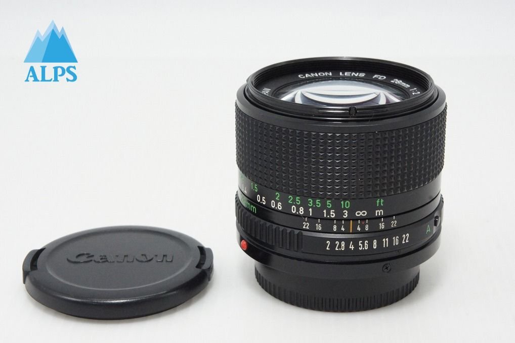 Canon キヤノン NEW FD 28mm F2 MF 単焦点レンズ 260413w【アルプスカメラ】