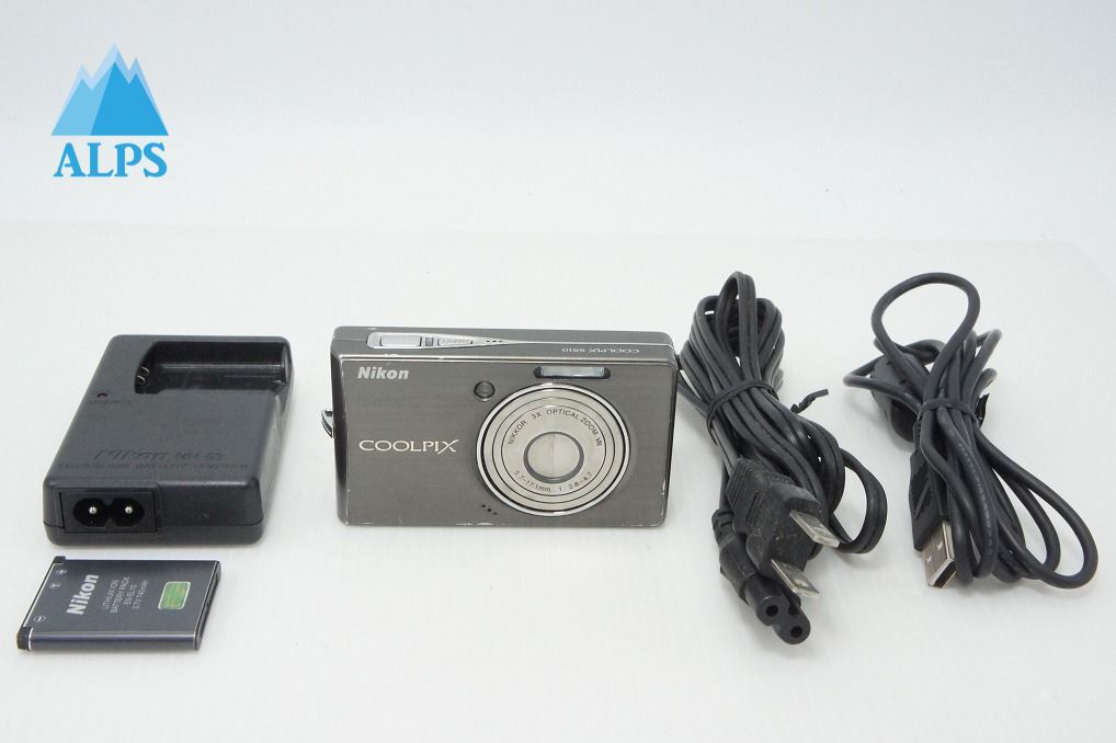 Nikon ニコン COOLPIX S510 コンパクトデジタルカメラ アーバンブラック 260409c【アルプスカメラ】