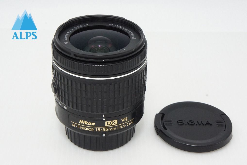 良品 Nikon ニコン AF-P DX NIKKOR 18-55mm F3.5-5.6G VR APS-C ズームレンズ 260413f【アルプスカメラ】