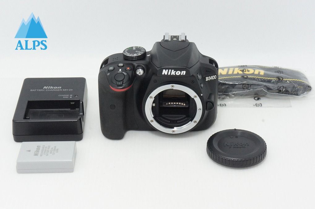 良品 Nikon ニコン D3400 ボディ デジタル一眼レフカメラ 260402j【アルプスカメラ】