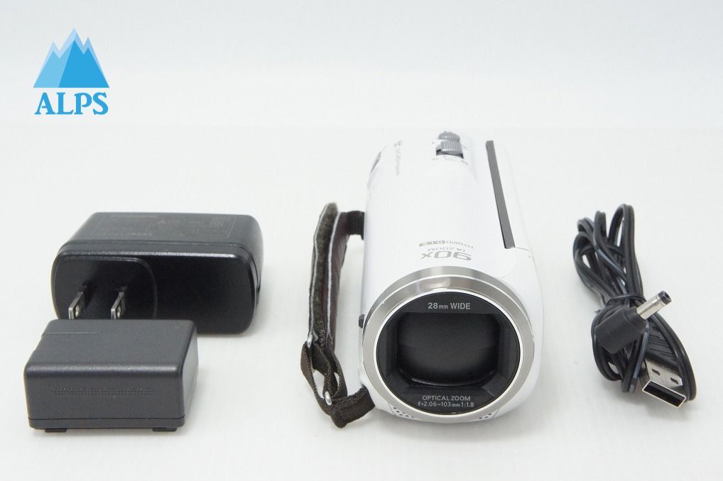 Panasonic パナソニック デジタルハイビジョンビデオカメラ HC-V360M ホワイト 260417d【アルプスカメラ】