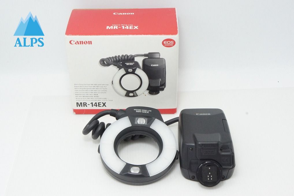 Canon キヤノン マクロリングライト ストロボ MR-14EX 元箱付 260416w【アルプスカメラ】