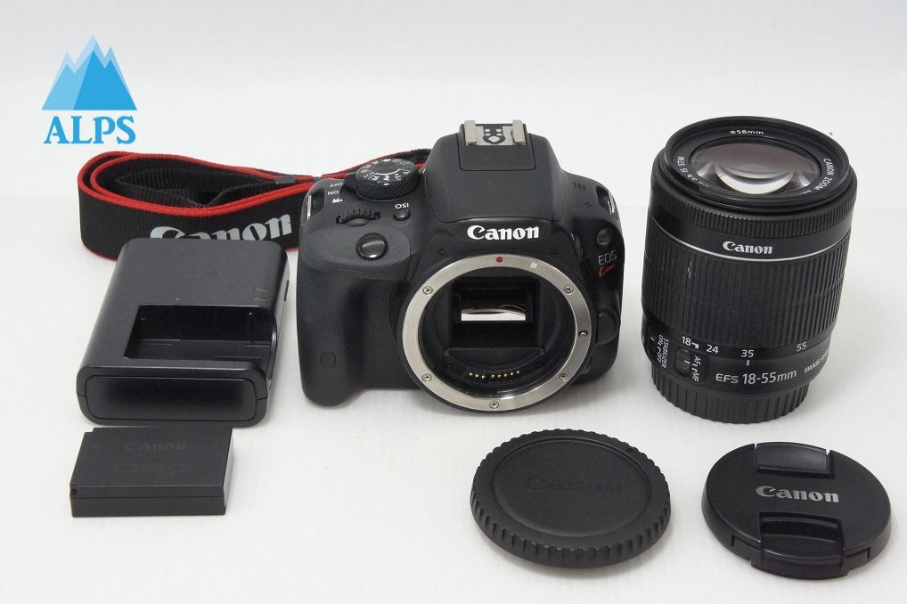 良品 Canon キヤノン EOS Kiss X7 + EF-S 18-55 IS STM レンズキット デジタル一眼レフカメラ 260416d【アルプスカメラ】