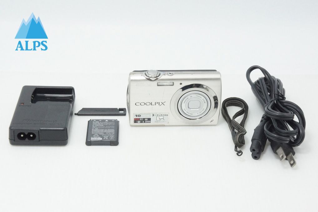 Nikon COOLPIX S230 コンパクトデジタルカメラ ソリッドシルバー 260414e【アルプスカメラ】